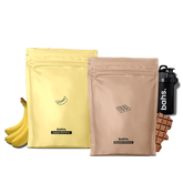 Öğün Tozu (20 öğün) | 1 Double Choco 1 Happy Banana | x1 Shaker HEDİYE