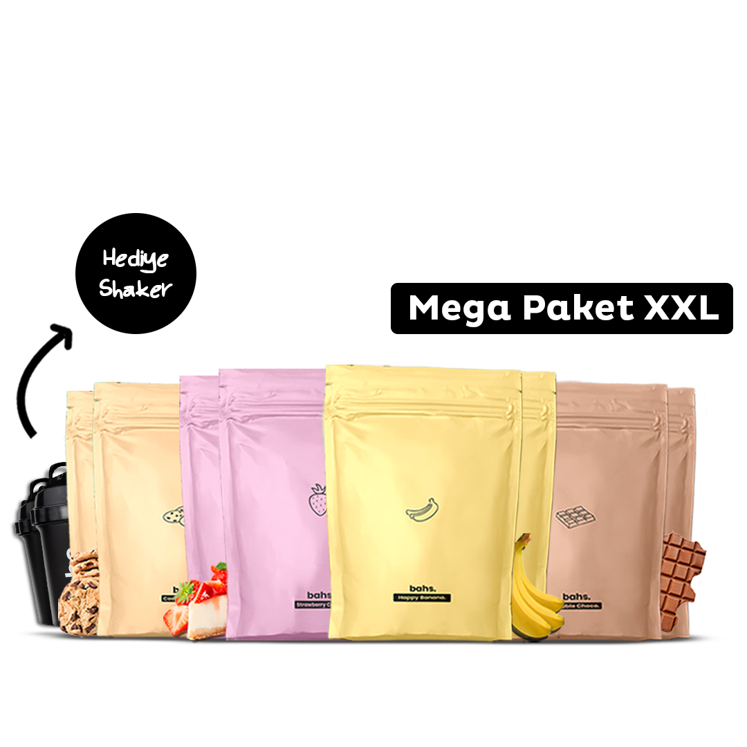 Mega Paket XXL (80 öğün) | 2 Shaker HEDİYE