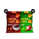 Proteinli Chips | x2 Barbecue x2 Sebzeli